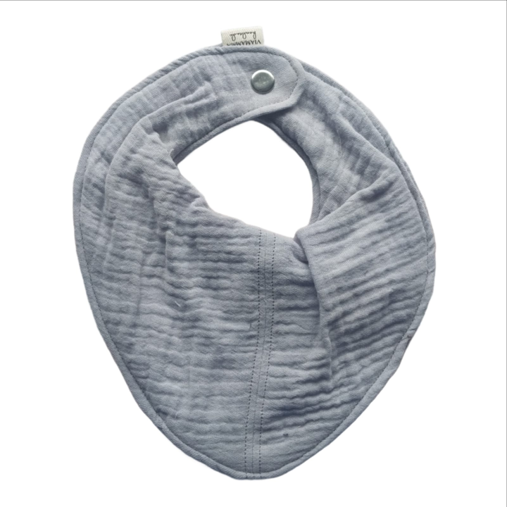Handmade Bibs- Grey