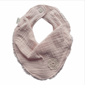 Handmade Bibs- Soft Pink