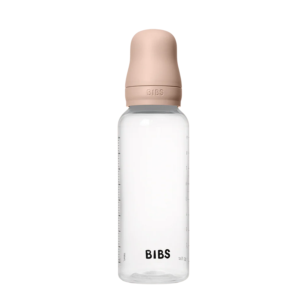 BIBS Baby Latex Bottle 270ml - Blush - Image 3